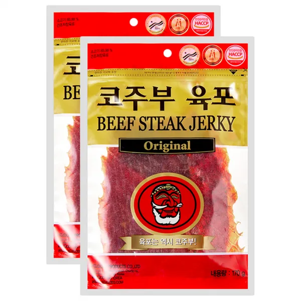 코주부 육포 오리지날, 170g, 2개