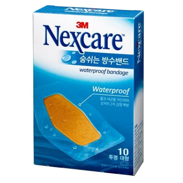 3M 넥스케어 숨쉬는 방수밴드 (투명 대형) RH, 1개
