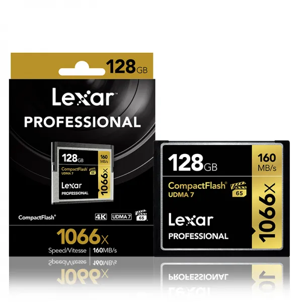 렉사 Professional 1066배속 CF 메모리카드 LCF128CRBAP1066, 128GB
