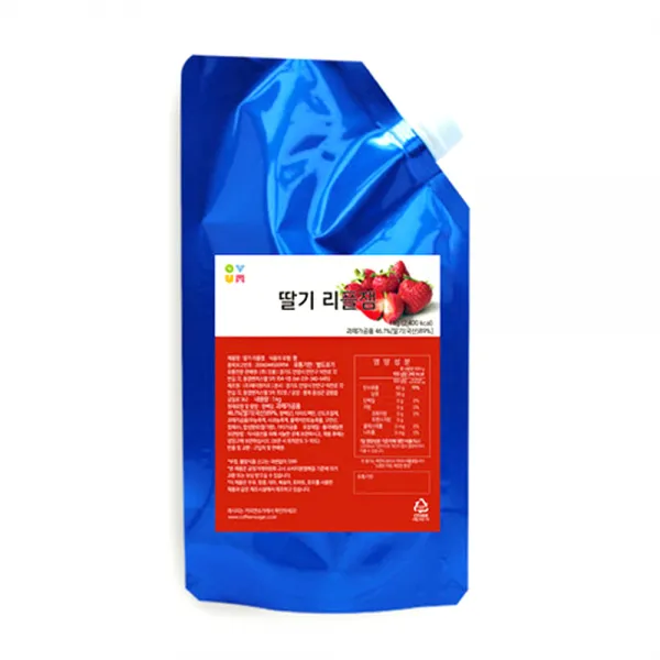 오붐 딸기 리플잼, 1kg, 1개