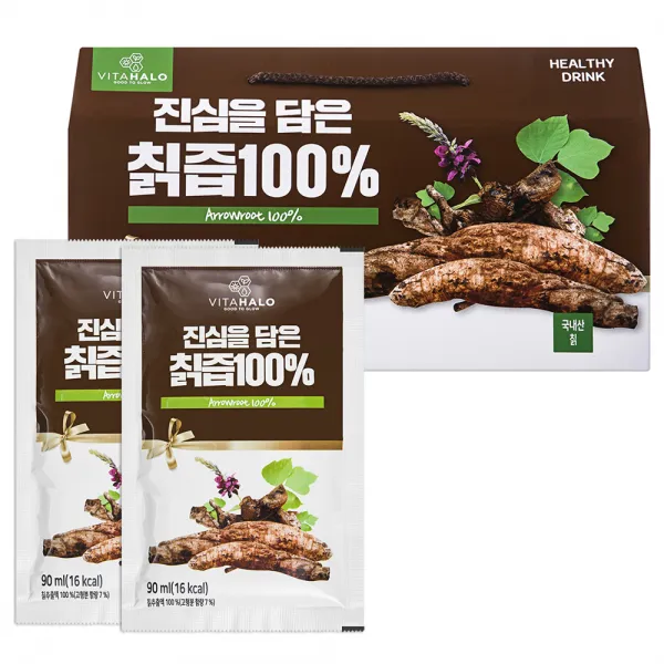 비타할로 진심을 담은 프리미엄 100% 진한 칡즙, 90ml, 30개입