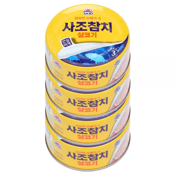 사조참치 살코기 안심따개 100g 4개입