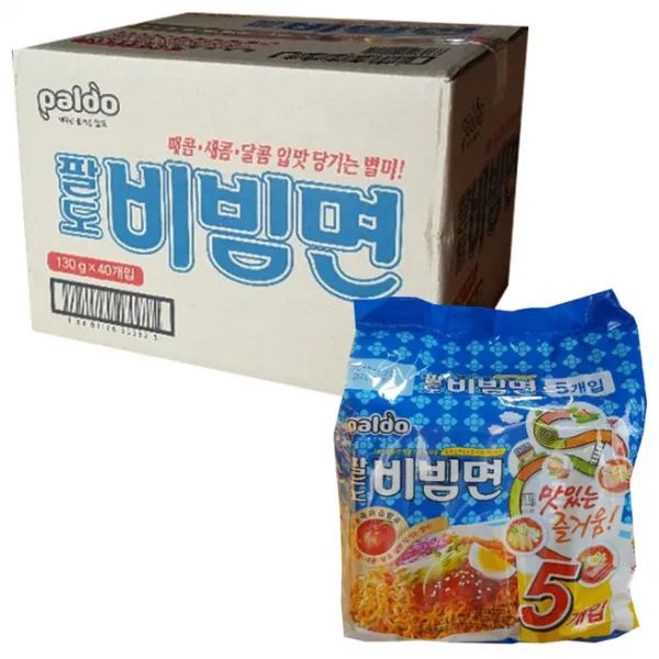 팔도 비빔면 130g, 40개