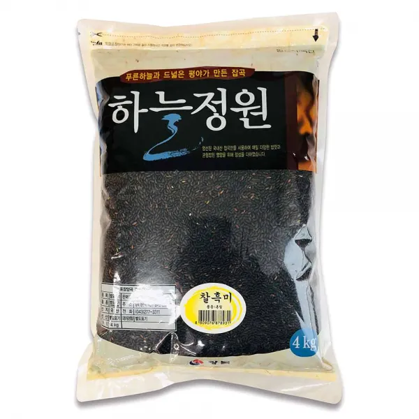 광복농산 하늘정원 찰흑미, 4kg, 1개