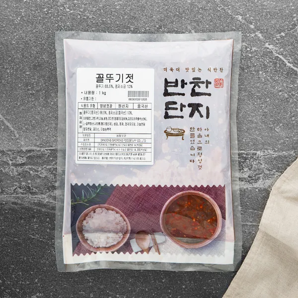 반찬단지 꼴뚜기젓, 1kg, 1개