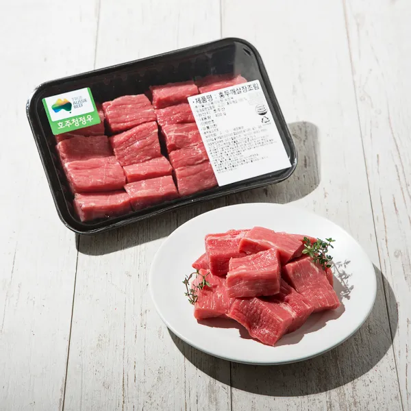 호주청정우 호주산 소고기 홍두깨살 장조림용 (냉장), 400g, 1개
