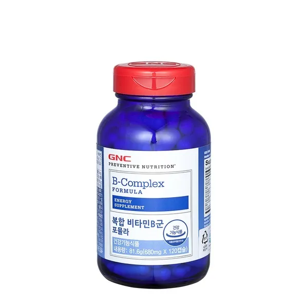 GNC 복합비타민 B군 포뮬라, 120캡슐, 1개