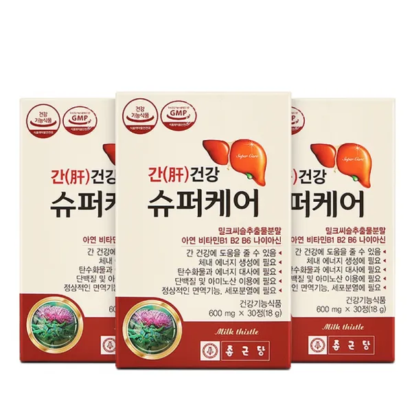 종근당 간건강 슈퍼케어, 18g, 3개입