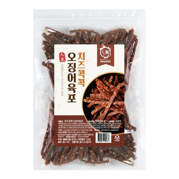 해야미 치즈 콕콕 오징어포, 300g, 1개