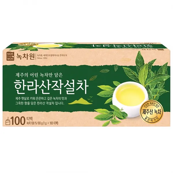 녹차원 한라산작설차, 1g, 100개