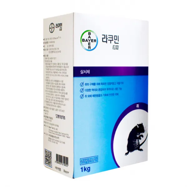 라쿠민 티피 1Kg 살서제, 1개입, 1개