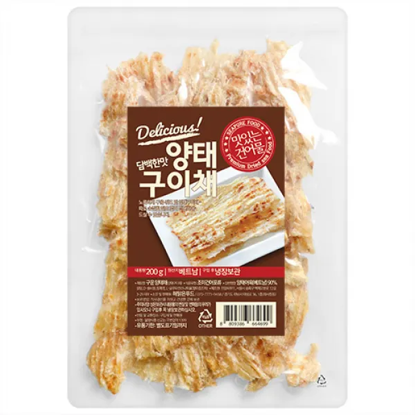 해맑은푸드 양태구이채, 200g, 1개