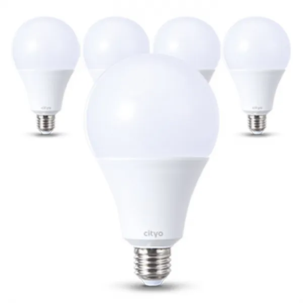 씨티오 LED 전구 20W, 전구색, 5개입