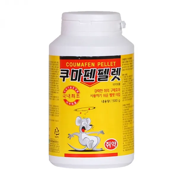 쿠마펜펠렛 쥐약 펠렛타입 500g, 1개입, 1개