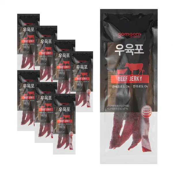 곰곰 프리미엄 우육포, 100g, 8개입