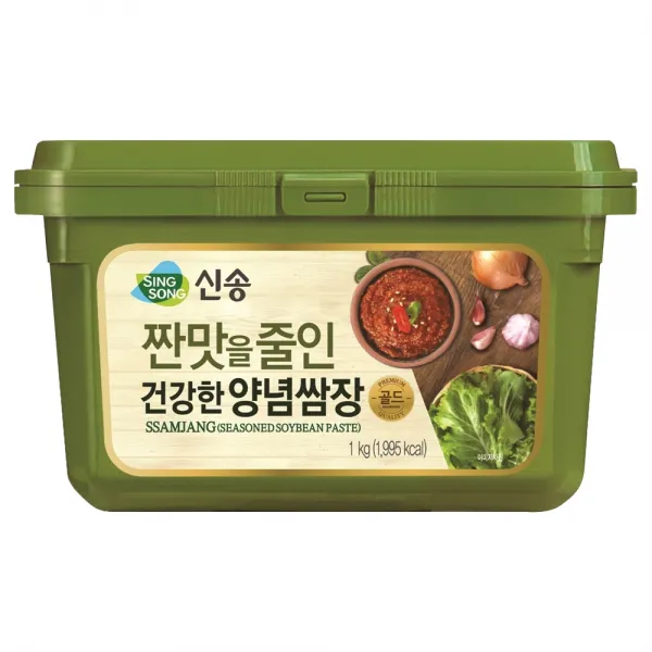 신송식품 짠맛을줄인 건강한 양념쌈장, 1kg, 1개