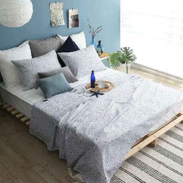 아망떼 인견 홑이불 패드세트 모닝팜