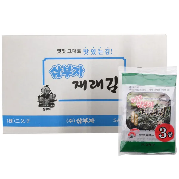 소문난 삼부자 재래전장김, 22g, 36개입