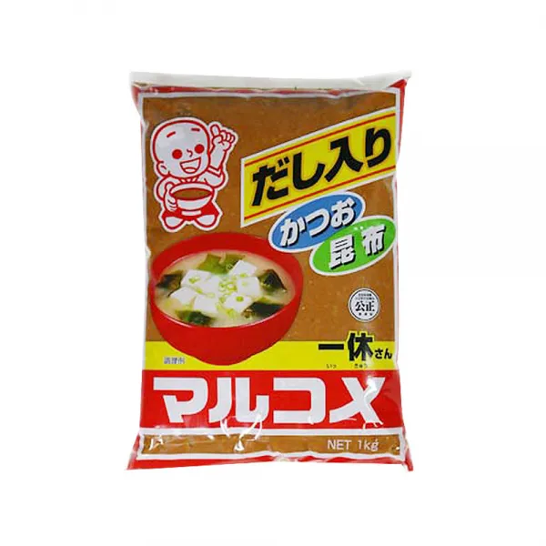 마루코메 된장/미소 된장, 1kg, 1개