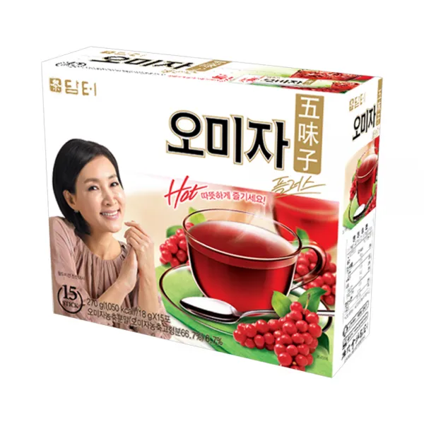 담터 오미자 플러스 과실차, 18g, 15개