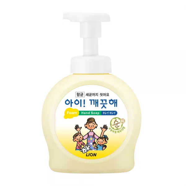 아이깨끗해 핸드워시 순 보송보송 파우더향, 490ml, 1개