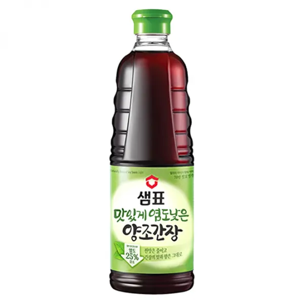 샘표 맛있게 염도낮은 양조간장 500ml 1개