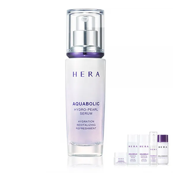 헤라 아쿠아볼릭 하이드로 펄 세럼 40ml + 아쿠아볼릭심플 5종 기초세트 1세트