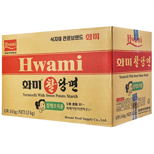 화미 찰당면 大 잡채요리용, 14kg