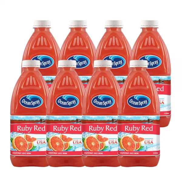오션스프레이 루비 레드 자몽 주스 드링크, 1.5L, 8개입