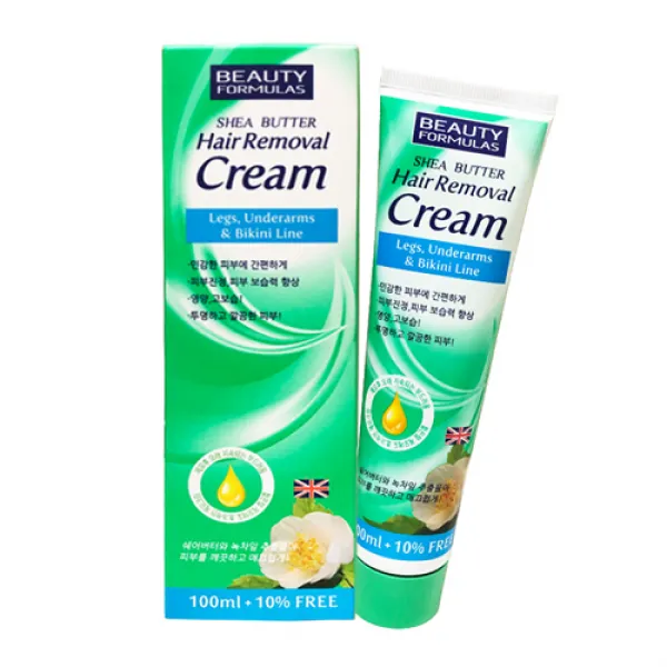 뷰티포뮬라 쉐어버터 제모크림 모든부위용 110ml 1개