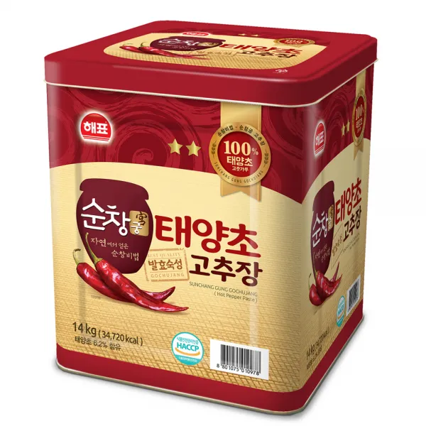 해표 순창궁 태양초고추장, 14kg, 1개