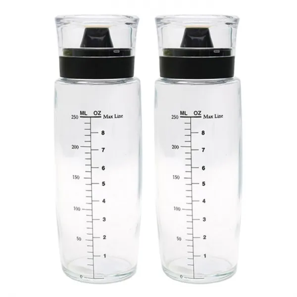 시노글라스 실리콘오일병 블랙, 300ml, 2개