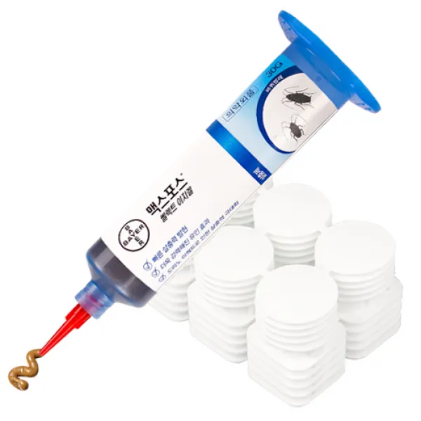 바이엘 맥스포스 셀렉트 겔 30g+먹이통 30개입, 30g, 1세트
