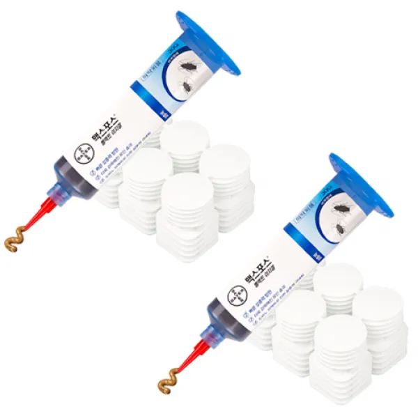맥스포스 쎌렉트이지겔 바퀴벌레살충제 30g + 먹이통 30p 세트, 2세트
