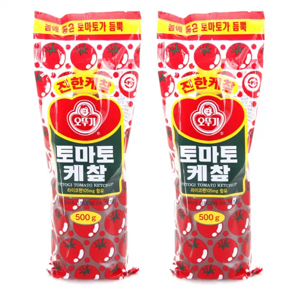 오뚜기 진한 토마토케찹, 500g, 2개
