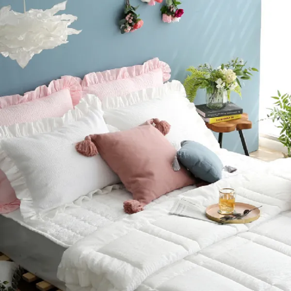 아망떼 시어서커 리플 퀼팅 이불패드세트 리엔나