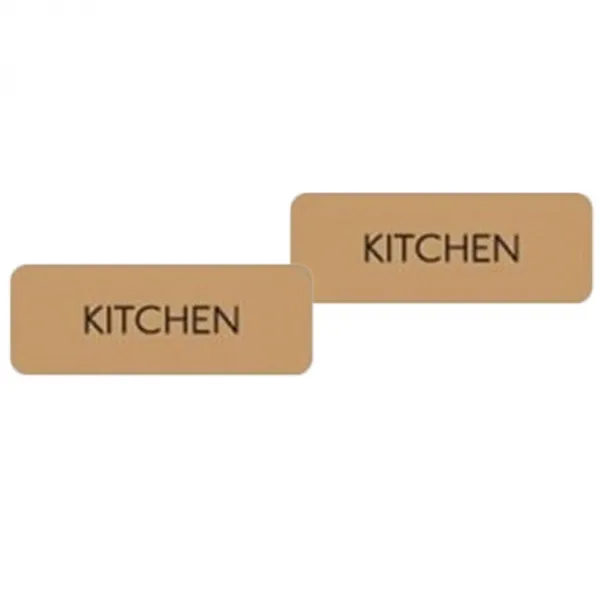 [더하기] 도어사인 - KITCHEN, 크래프트, 2개