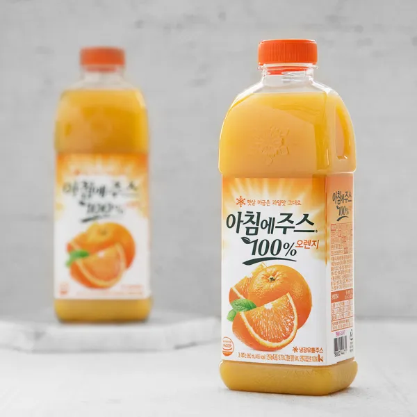 아침에주스 오렌지주스 950ml 2개