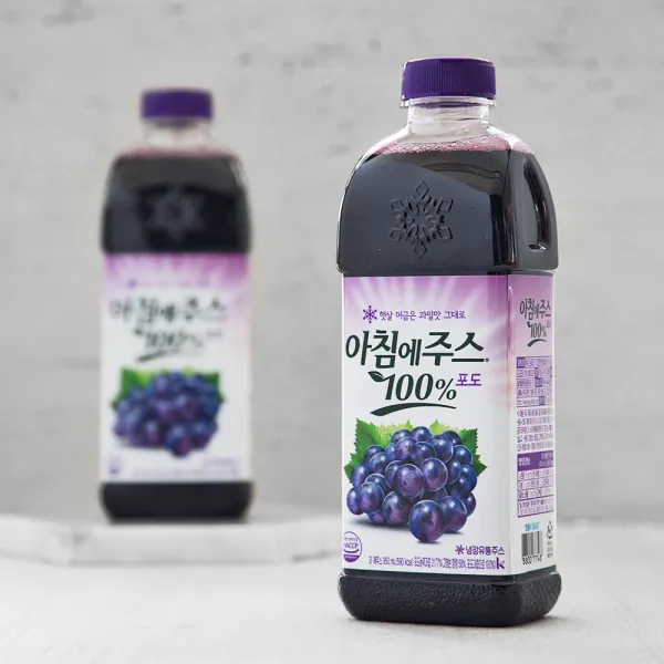 아침에주스 포도주스 950ml 2개