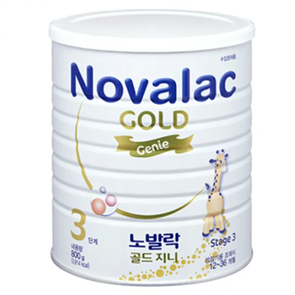 노발락 골드 지니 분유 3단계, 800g, 1개
