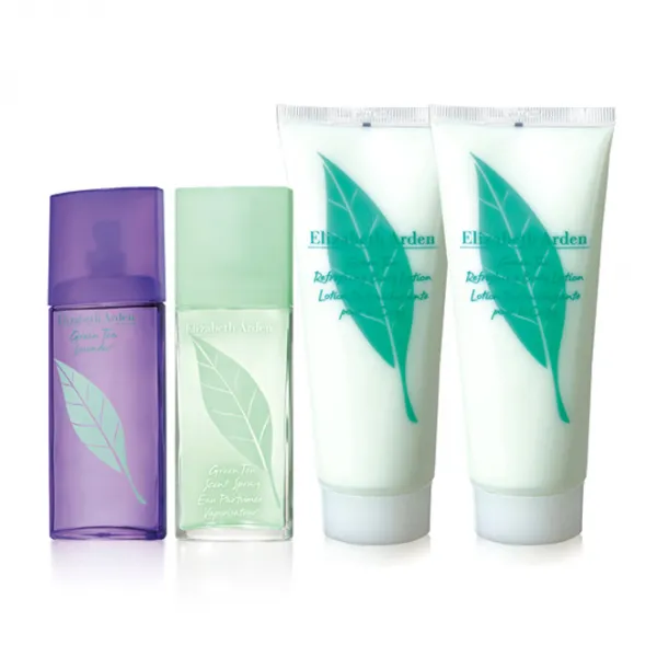 엘리자베스아덴 그린티 라벤더 향수 30ml + 그린티 센트스프레이 30ml + 그린티 바디로션 100ml x 2p, 1세트