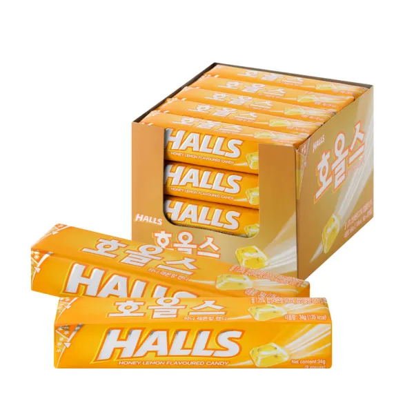 호올스 하니레몬 캔디, 34g, 20개입