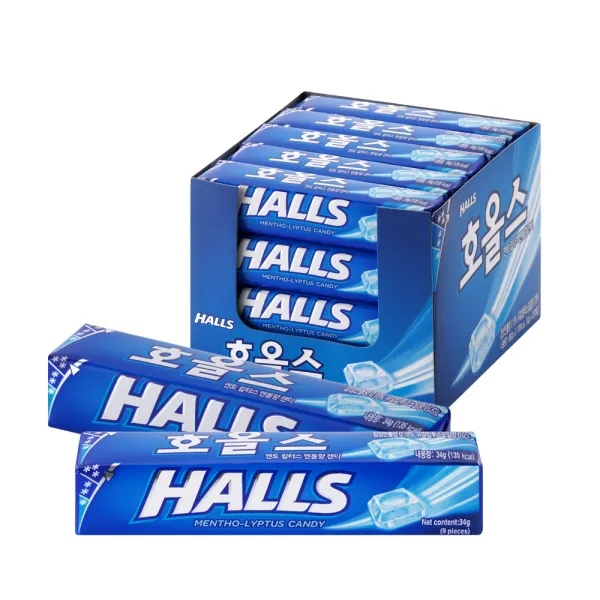 호올스 멘토립터스 멘톨향 캔디, 34g, 20개