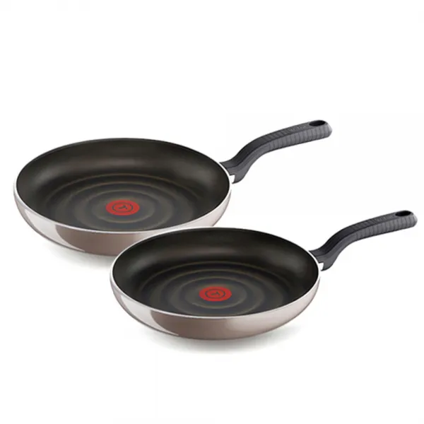 테팔 쏘옵티말 티타늄 코팅 프라이팬 2p 세트, 혼합색상, 프라이팬 28cm + 32cm