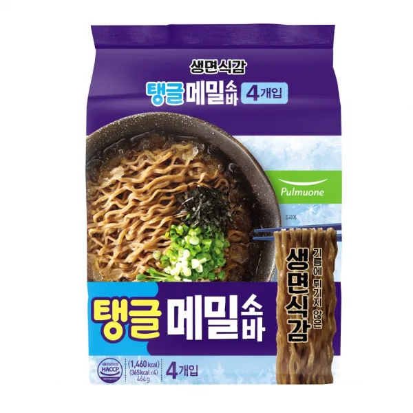 풀무원 생면식감 탱글 메밀소바 464g 2개