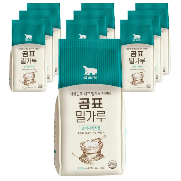 곰표 밀가루 1kg 10개입