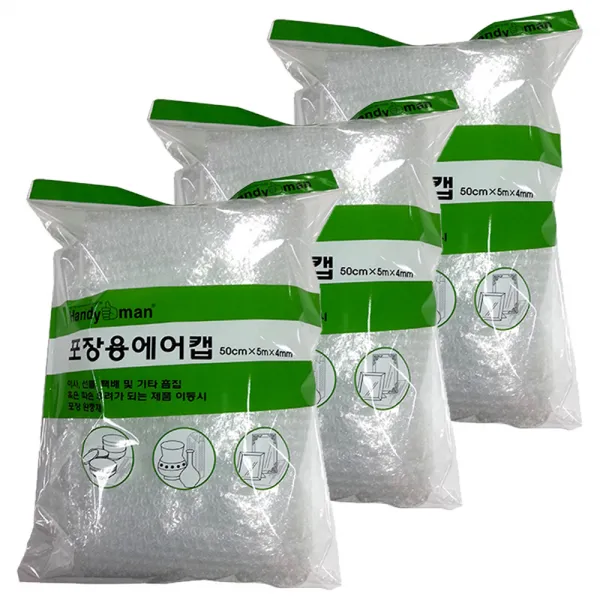 핸디맨 포장용에어캡 50cm x 5m, 3개