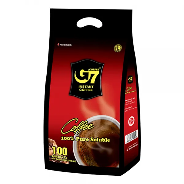 G7 블랙 퓨어블랙 인스턴트커피, 2g, 100개