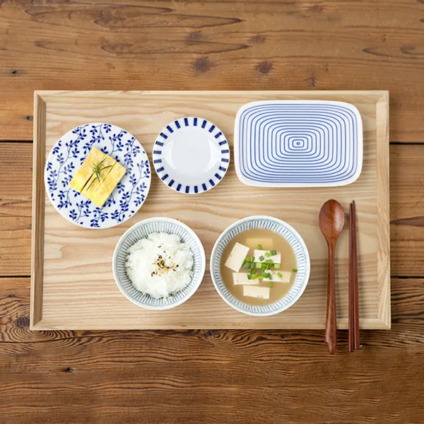 니코트 아오이 혼밥 식기세트, 혼합색상, 밥공기 + 국그릇 + 원형접시 + 사각접시 + 미니접시(랜덤발송)