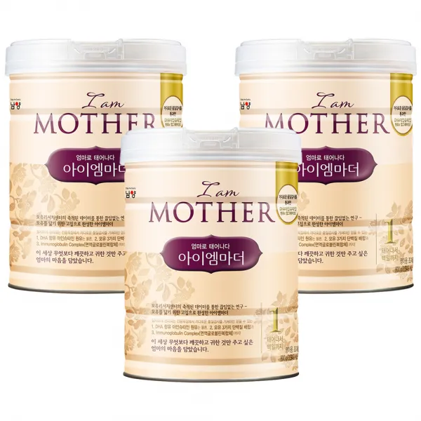 남양유업 엄마로태어나다 아이엠마더 분유 1단계, 800g, 3개